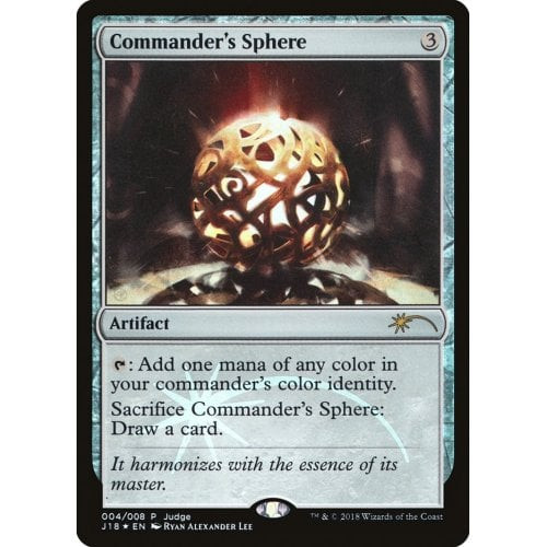 Commander's Sphere (Judge Foil)