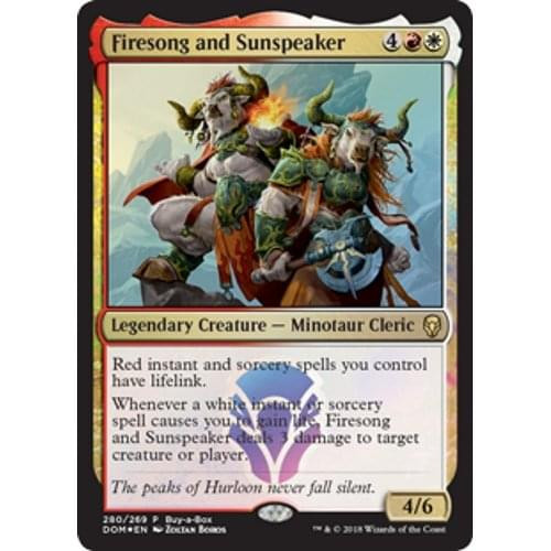 Firesong and Sunspeaker (Buy-a-Box Promo)