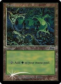 Forest (Arena foil - Urza's Saga)