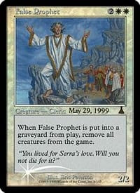 False Prophet (Urza's Destiny Prerelease foil)