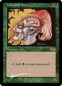 Llanowar Elves (FNM foil)
