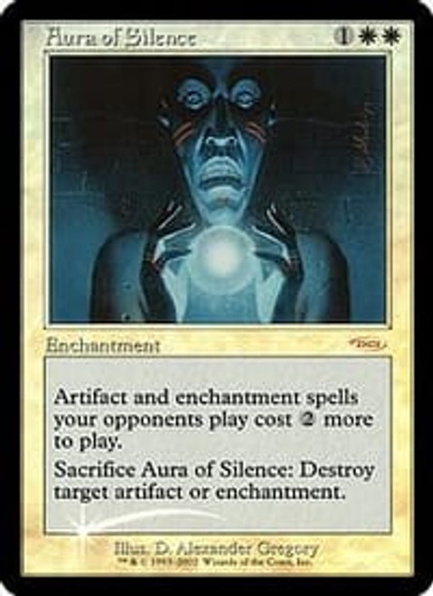 Aura of Silence (FNM foil) | Promotional Cards