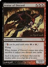 Avatar of Discord (Dissension Prerelease foil)