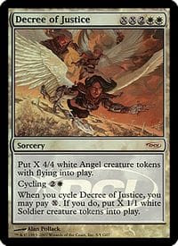Decree of Justice (Judge Foil)