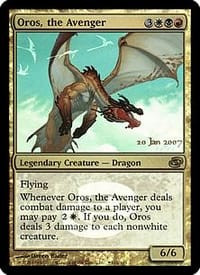 Oros, the Avenger (Planar Chaos Prerelease foil)