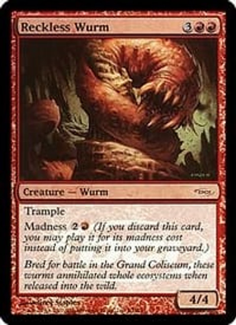 Reckless Wurm (Gateway foil) | Promotional Cards