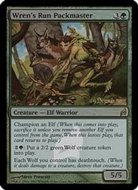 Wren's Run Packmaster (Lorwyn Prerelease foil) | Promotional Cards