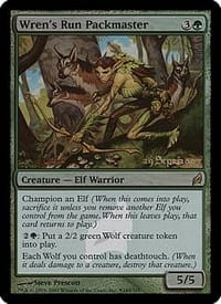 Wren's Run Packmaster (Lorwyn Prerelease foil)