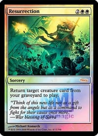 Resurrection (FNM foil)