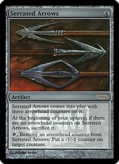 Serrated Arrows (FNM foil) | Promotional Cards