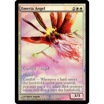 Emeria Angel (Zendikar Game Day foil)