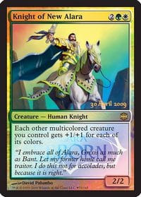 Knight of New Alara (Alara Reborn Launch foil)