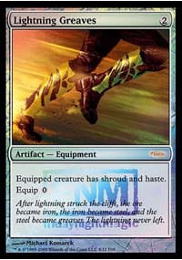 Lightning Greaves (FNM foil)