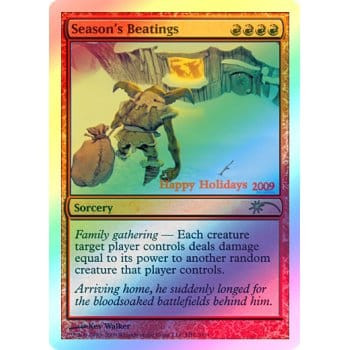 Season's Beatings (2009 Happy Holidays foil)