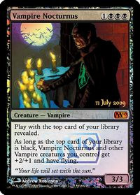 Vampire Nocturnus (2010 Core Set Prerelease foil)