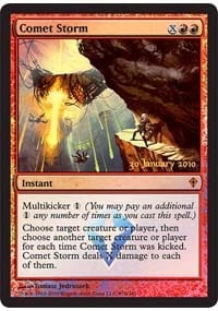 Comet Storm (Worldwake Prerelease foil)