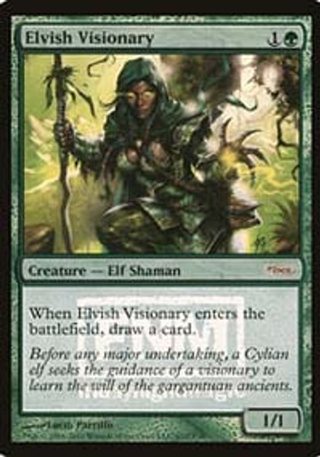 Elvish Visionary (FNM foil) | Promotional Cards