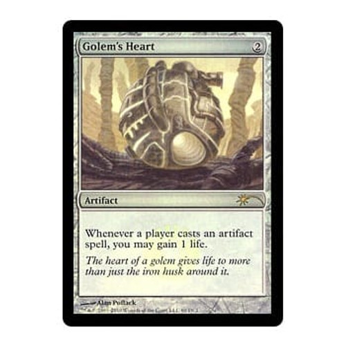 Golem's Heart (WPN foil) | Promotional Cards