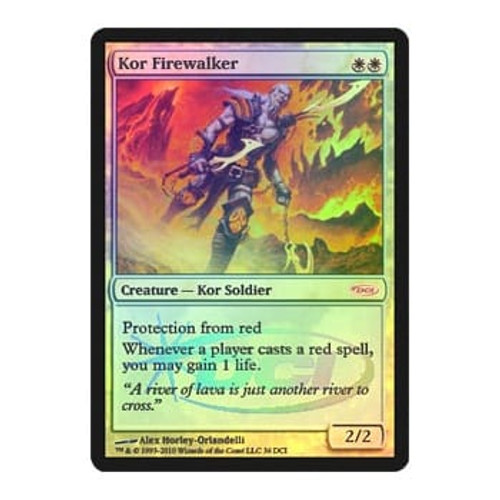 Kor Firewalker (WPN foil) | Promotional Cards