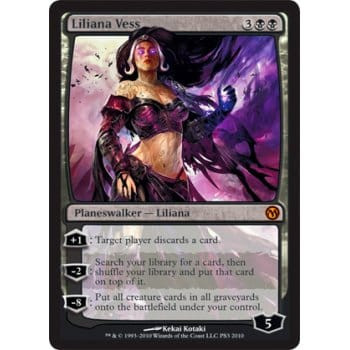 Liliana Vess (Duels of the Planeswalkers foil)