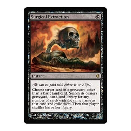 Surgical Extraction (New Phyrexia Buy a Box Promotion) | Promotional Cards