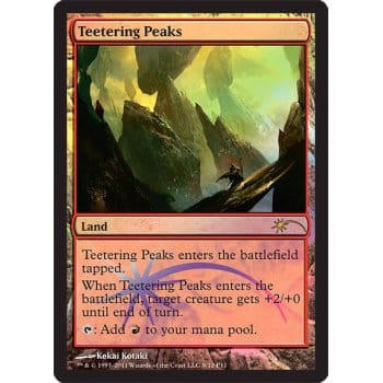 Teetering Peaks (FNM foil)