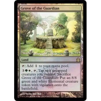 Grove of the Guardian (Return to Ravnica Prerelease foil)