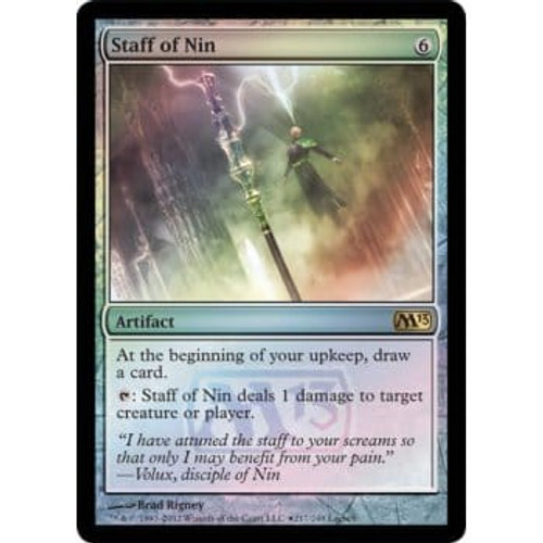 Staff of Nin (2013 Core Set Launch foil)