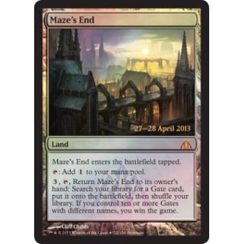 Maze's End (Dragon's Maze Prerelease foil)