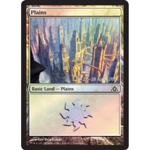 Plains (Dragon's Maze Prerelease foil) | Promotional Cards