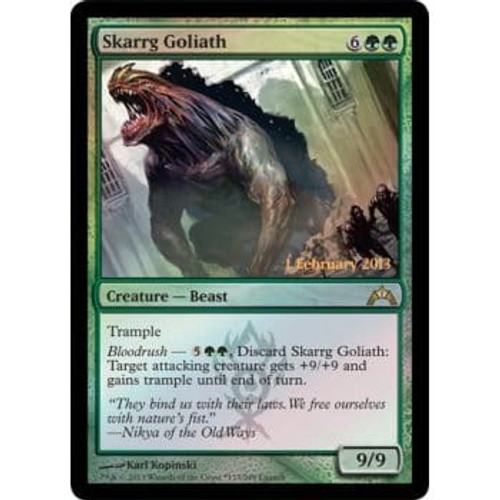 Skarrg Goliath (Gatecrash Launch foil) | Promotional Cards