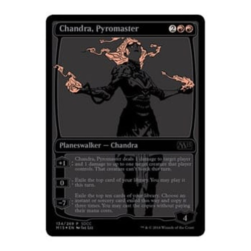 Chandra, Pyromaster (SDCC Promo 2014 foil) | Promotional Cards