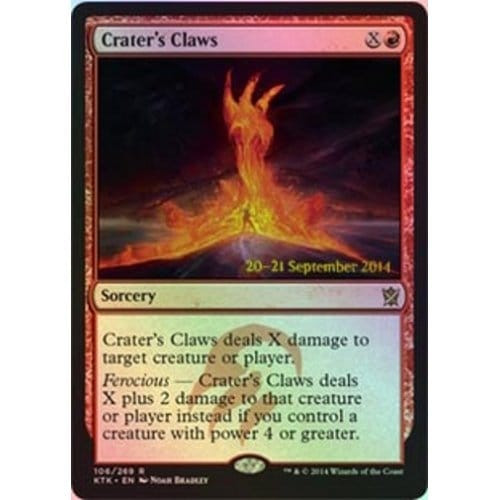 Crater's Claws (Khans of Tarkir Prerelease foil)