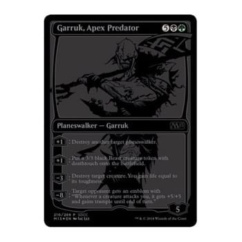 Garruk, Apex Predator (SDCC Promo 2014 foil)
