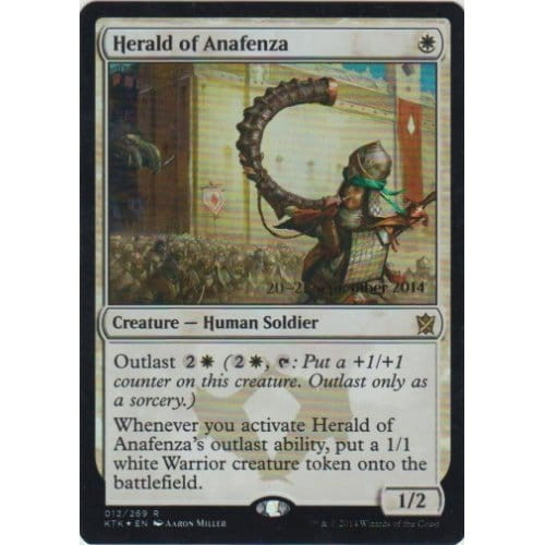Herald of Anafenza (Khans of Tarkir Prerelease foil)