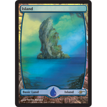 Island (Extended Art) (Judge Foil)