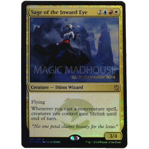 Sage of the Inward Eye (Khans of Tarkir Prerelease foil)