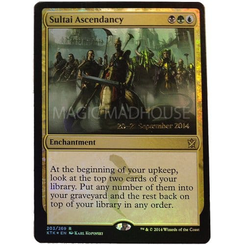 Sultai Ascendancy (Khans of Tarkir Prerelease foil)