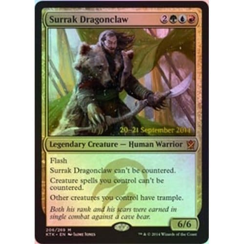 Surrak Dragonclaw (Khans of Tarkir Prerelease foil) | Promotional Cards