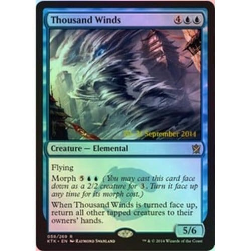 Thousand Winds (Khans of Tarkir Prerelease foil) | Promotional Cards