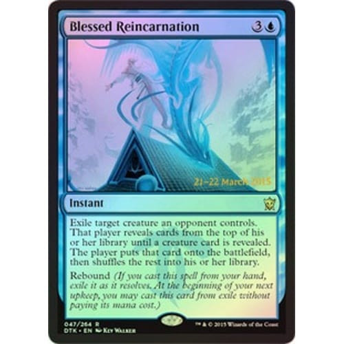 Blessed Reincarnation (Dragons of Tarkir Prerelease foil) | Promotional Cards