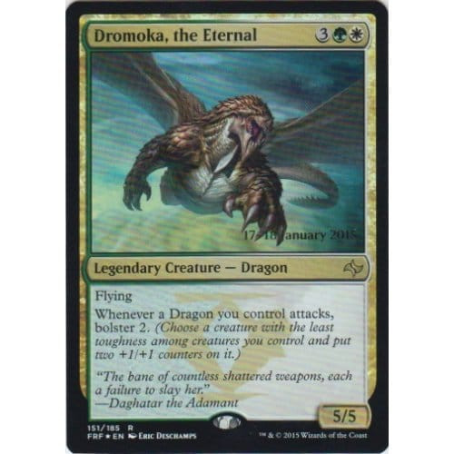 Dromoka, the Eternal (Fate Reforged Prerelease foil)