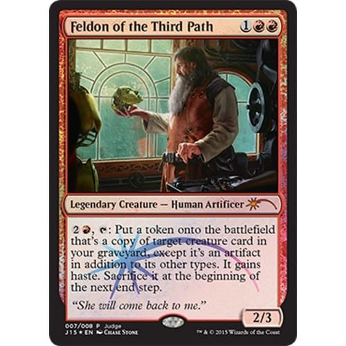 Feldon of the Third Path (Judge Foil) | Promotional Cards