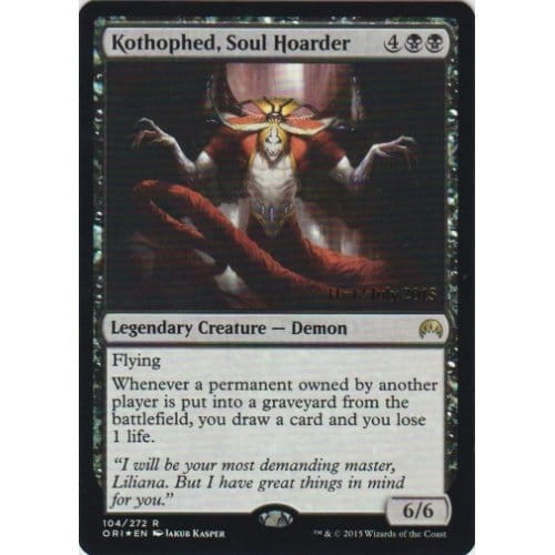 Kothophed, Soul Hoarder (Magic Origins Prerelease foil)