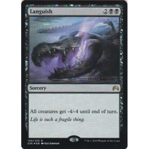Languish (Magic Origins Prerelease foil)