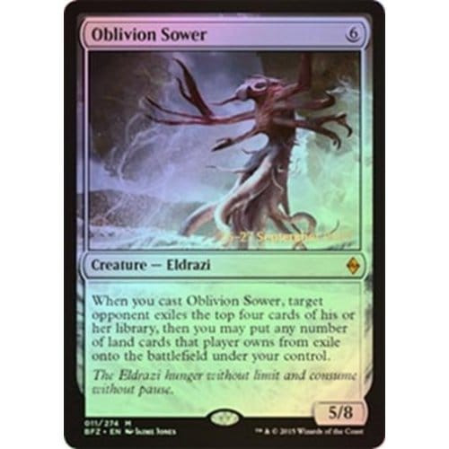 Oblivion Sower (Battle for Zendikar Prerelease foil)