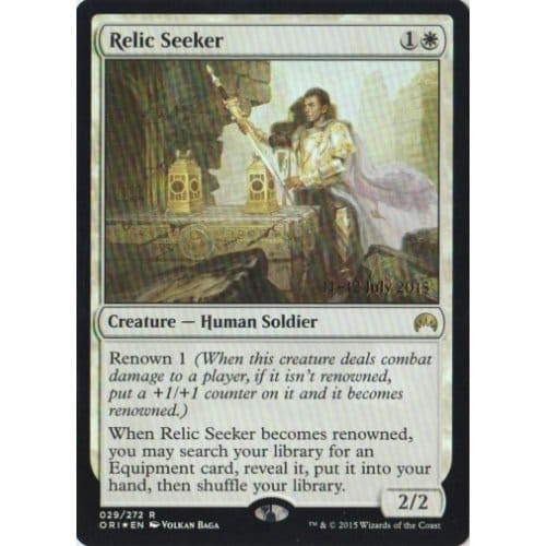 Relic Seeker (Magic Origins Prerelease foil)