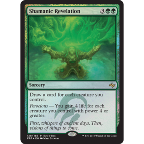 Shamanic Revelation (Fate Reforged Buy a Box Promo)