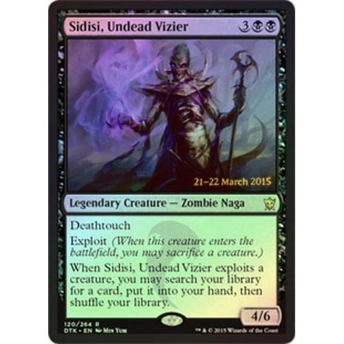 Sidisi, Undead Vizier (Dragons of Tarkir Prerelease foil)
