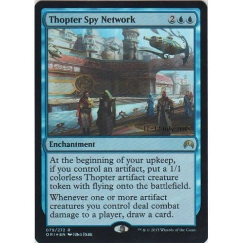 Thopter Spy Network (Magic Origins Prerelease foil) | Promotional Cards